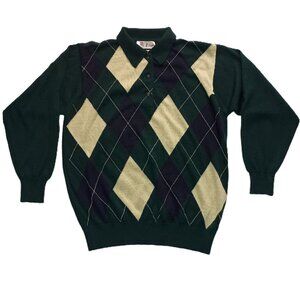 Pringle of Scotland Wool Argyle Sweater Men’s Size EU 40